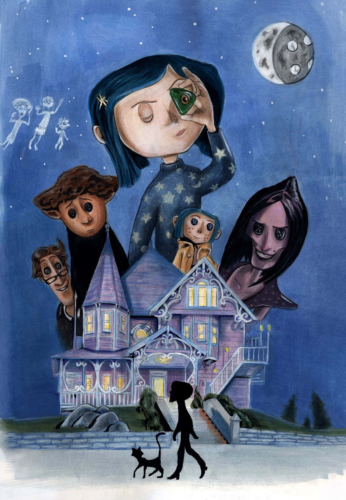 Coraline 背景 壁紙