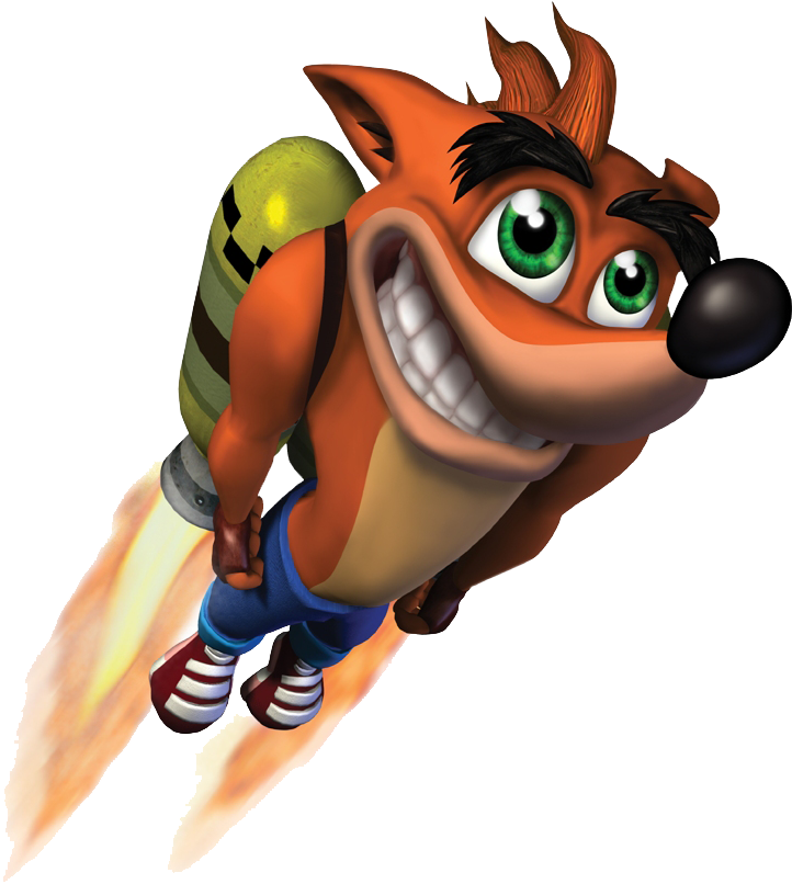 Crash Bandicoot 噴射背包大冒險 壁紙