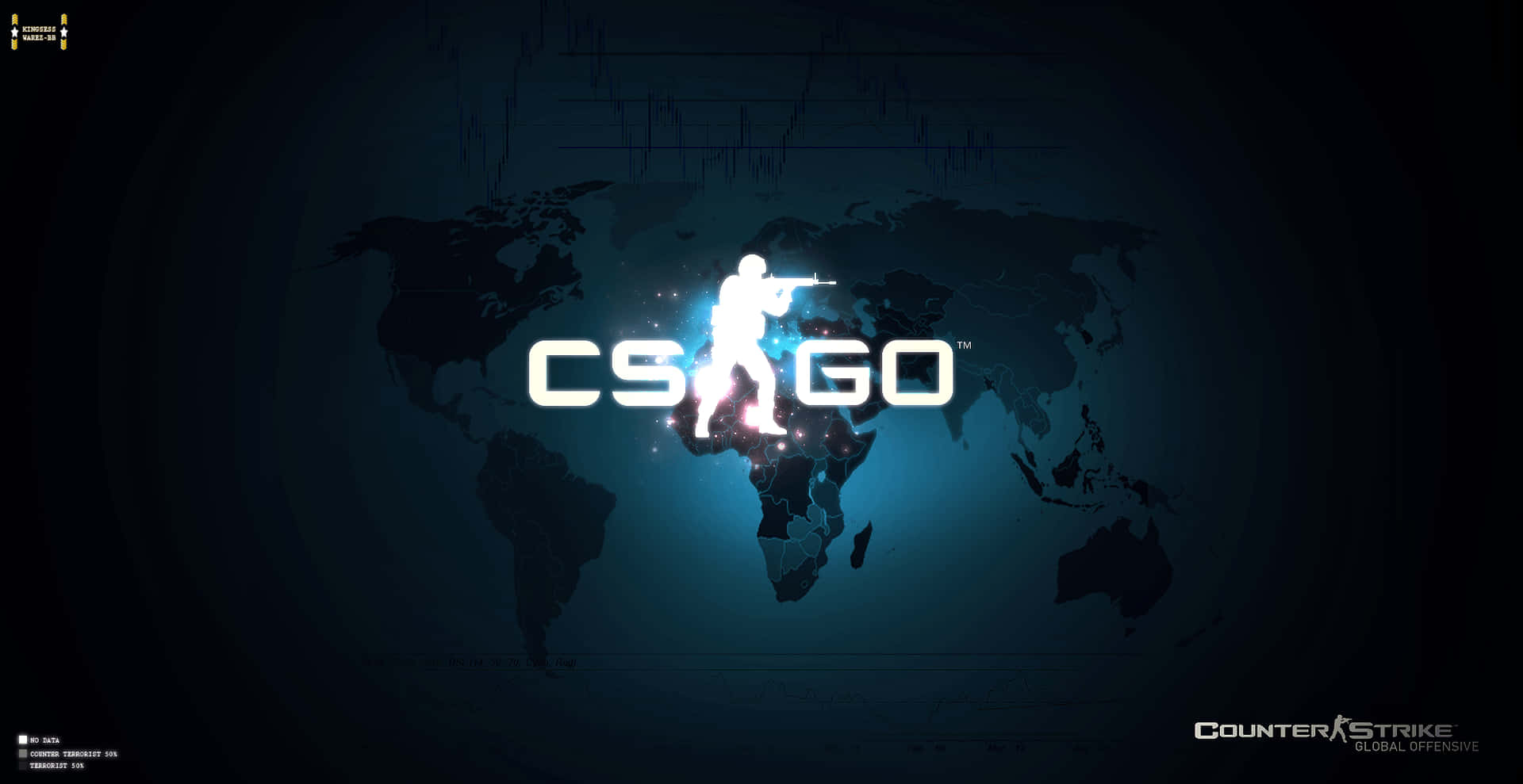 Counterstrike — 世界地圖 壁紙