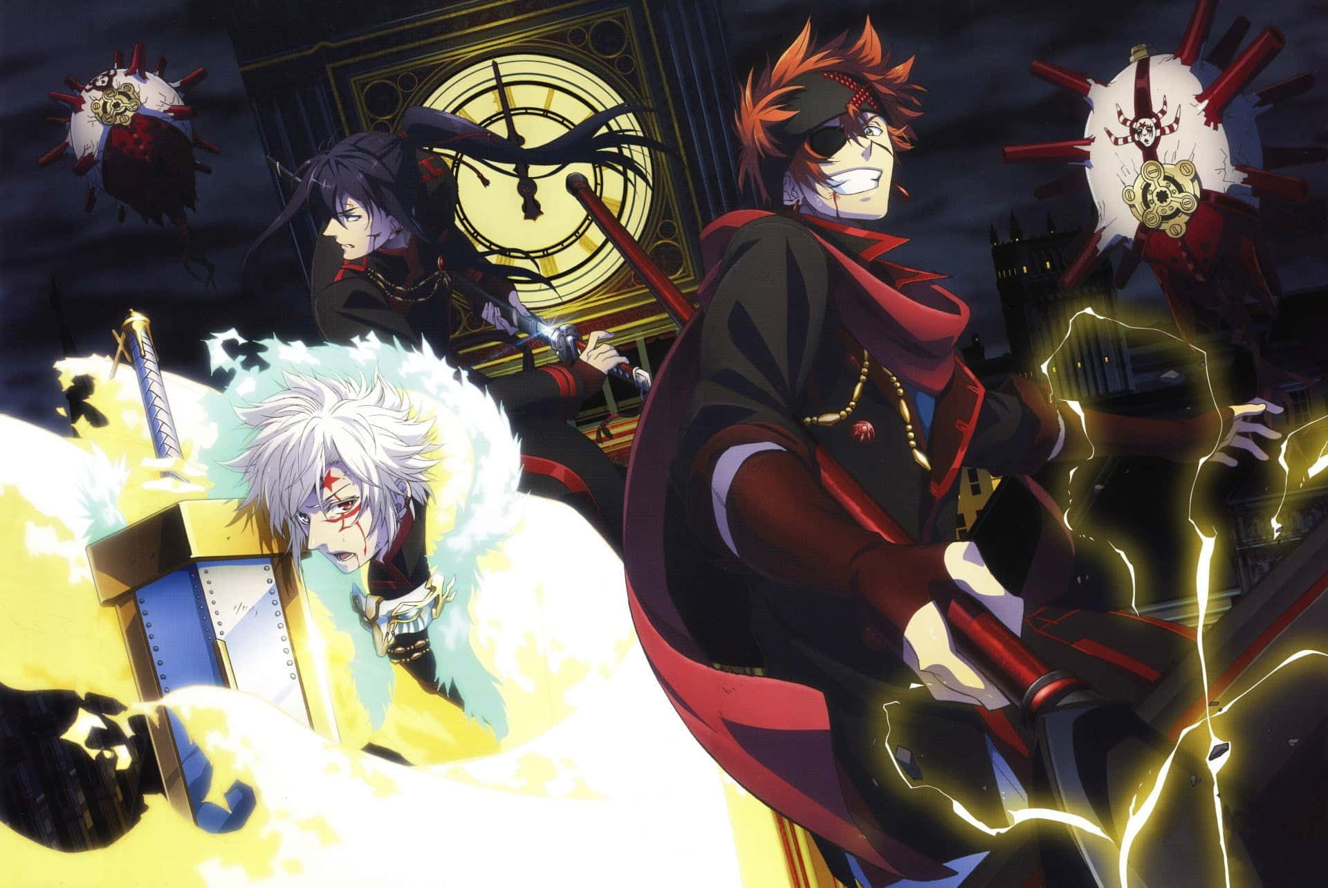 D.Gray-man 角色群像 壁紙