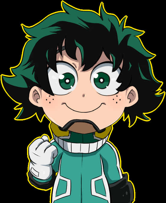 我的英雄學院 小型化 Deku 壁紙