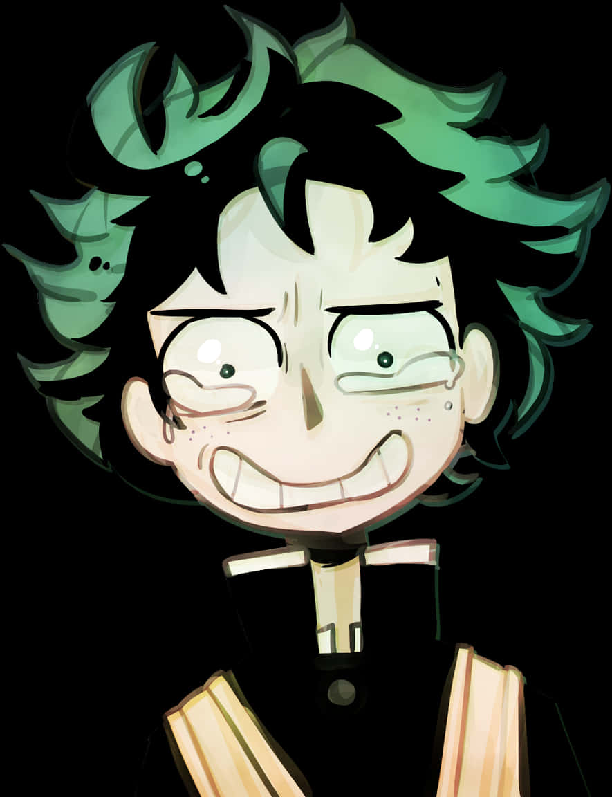 Deku 簡化肖像 壁紙
