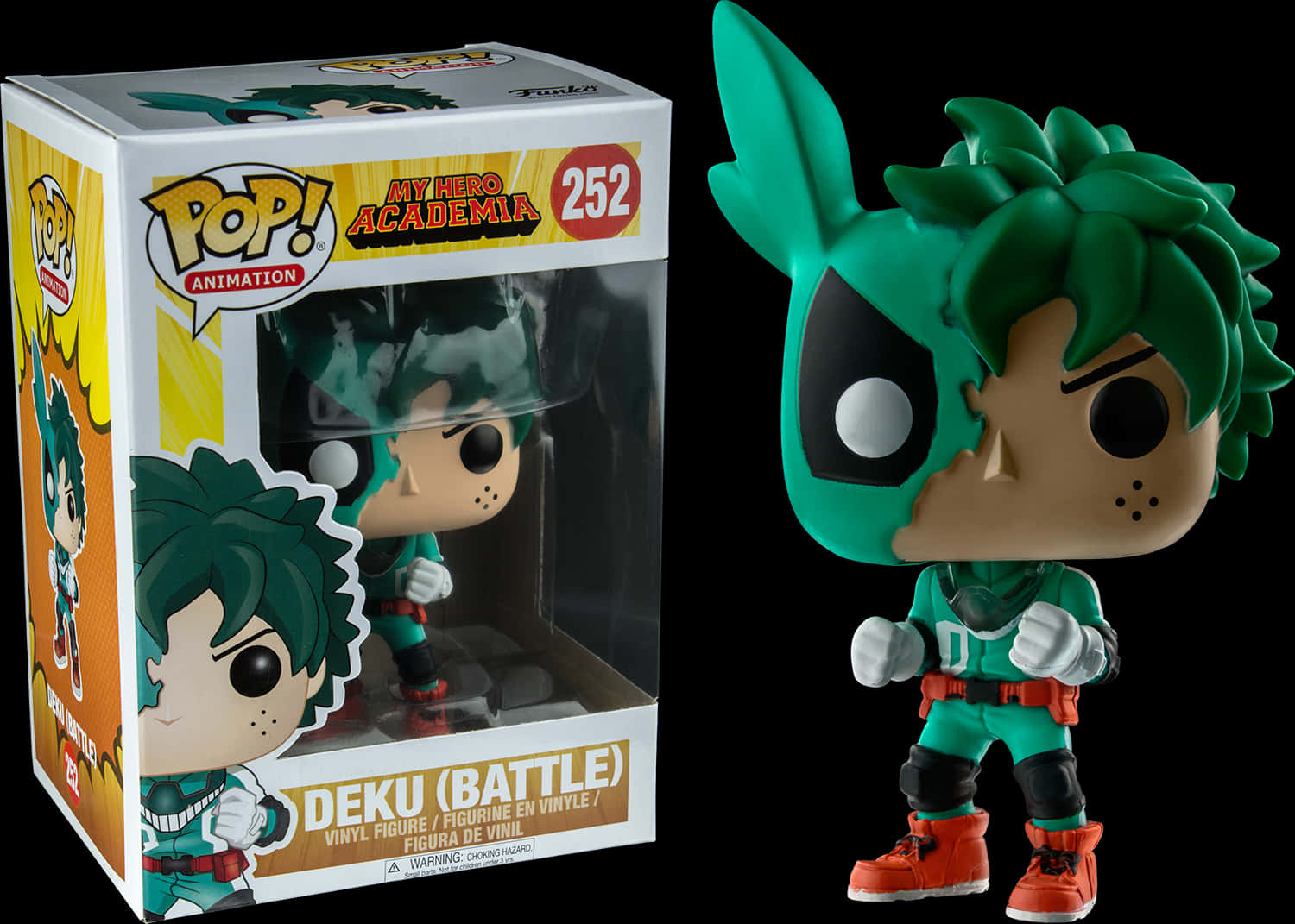 Deku戰鬥 Funko Pop人偶 壁紙