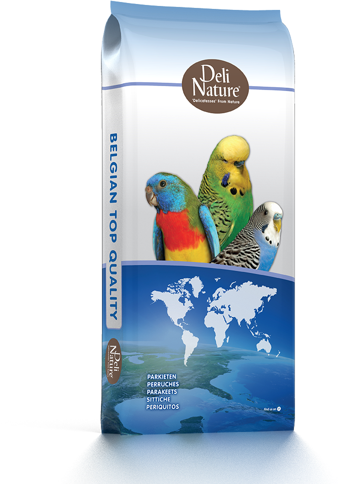 Deli Nature 虎皮鸚鵡飼料包裝 壁紙