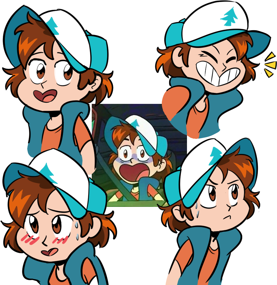 Dipper Pines 表情集《重力泉》 壁紙