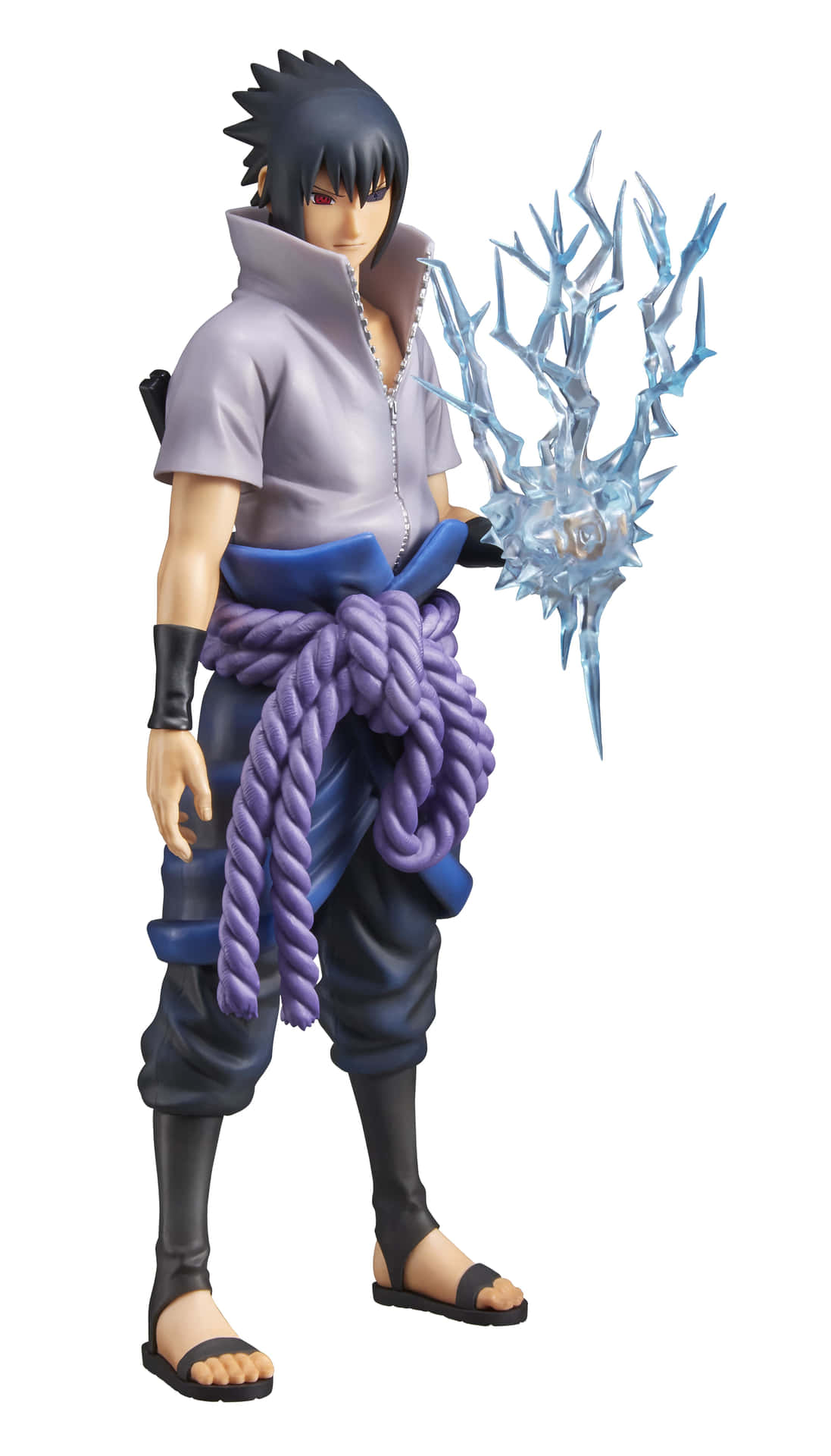 宇智波佐助手持藍色查克拉武器的動漫人物。 — Sasuke 壁紙