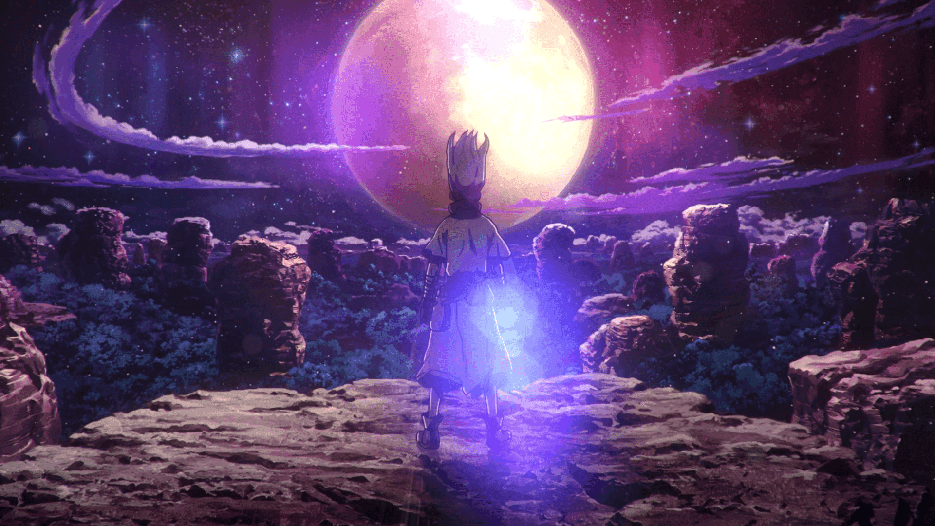 石神千空，《Dr. Stone》中的科學天才，擁抱知識 壁紙