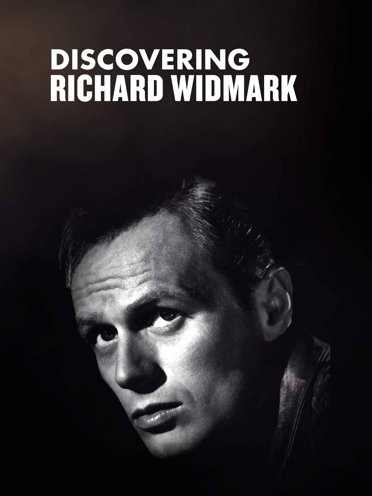 actor 桌布 壁紙 — Richard Widmark 在黑暗背景下的黑白戲劇性肖像，眼神強烈。