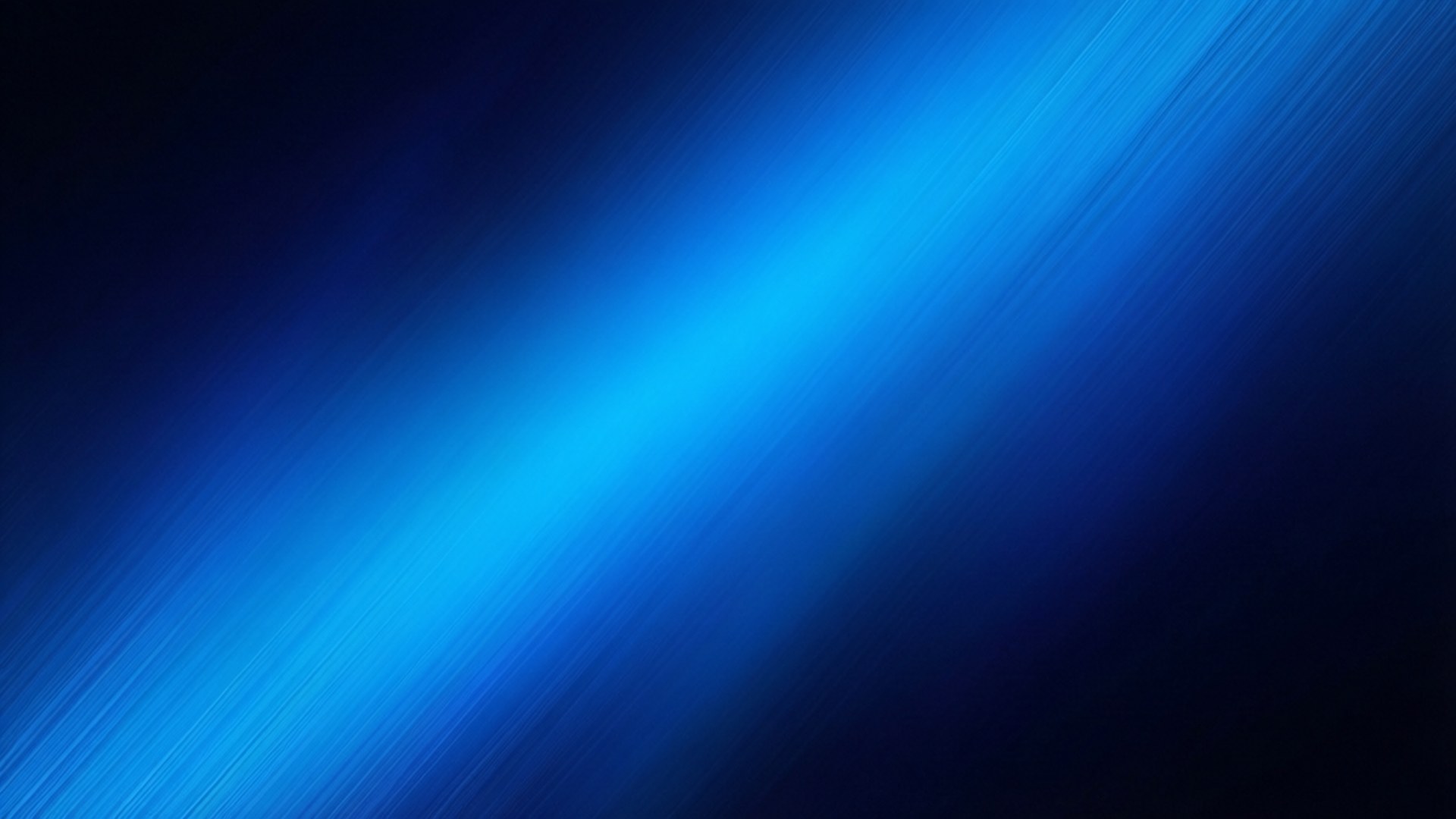 macOS Mojave Electric Gradient 壁紙 — 深藍到亮藍的動態漸變斜線，在深色背景上對角延伸。
