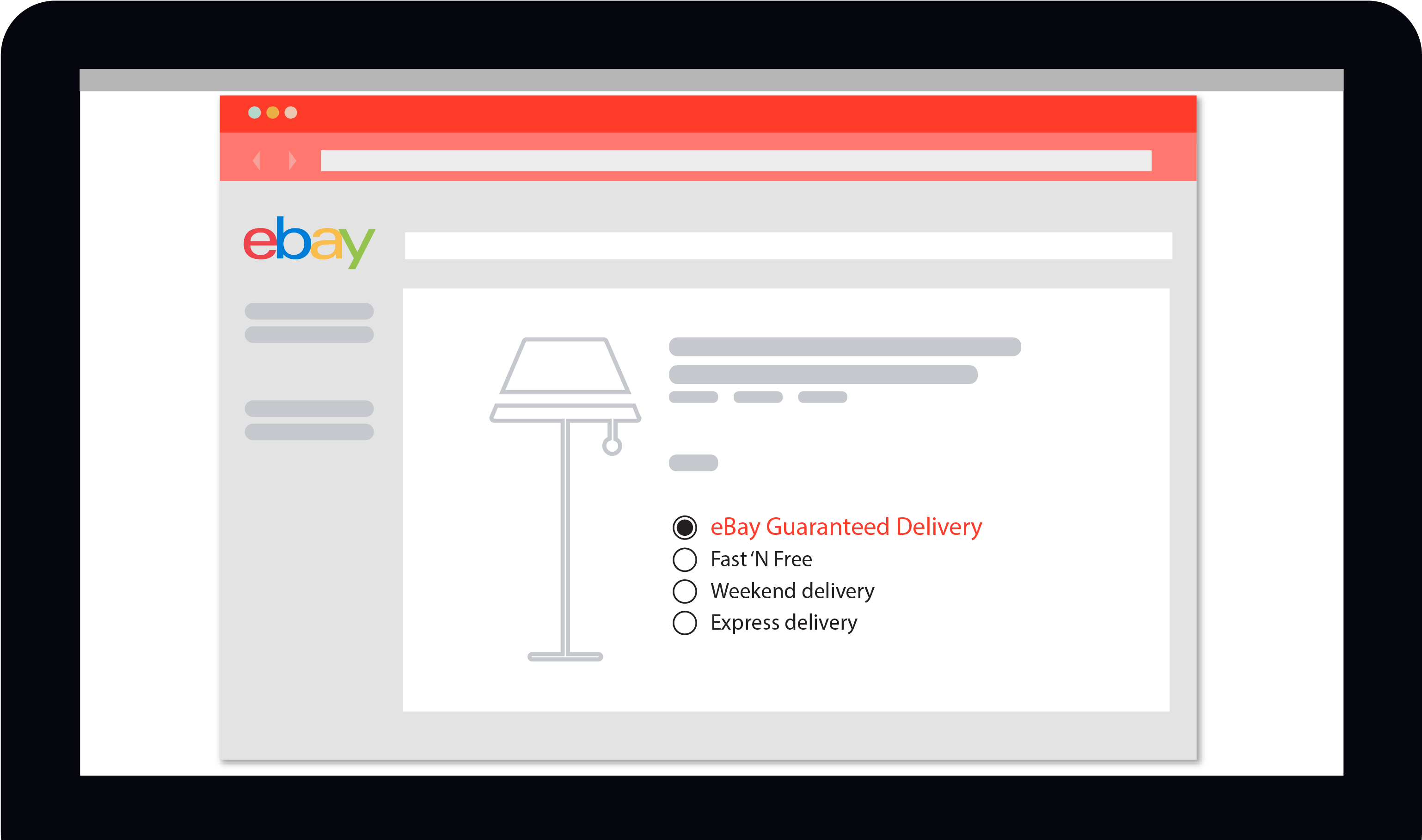 eBay 保證送達選項截圖 壁紙