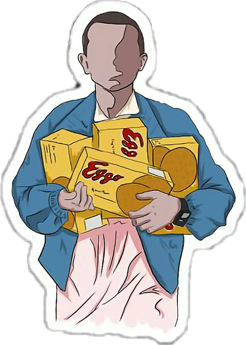 怪奇物語 Eggo 鬆餅之愛 壁紙