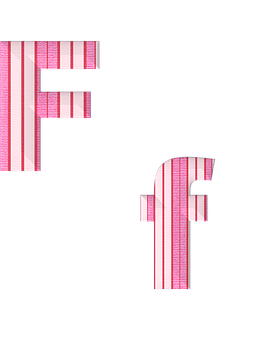 故障風格字母F設計 壁紙