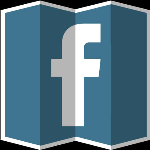 Facebook 標誌 3D 渲染 壁紙