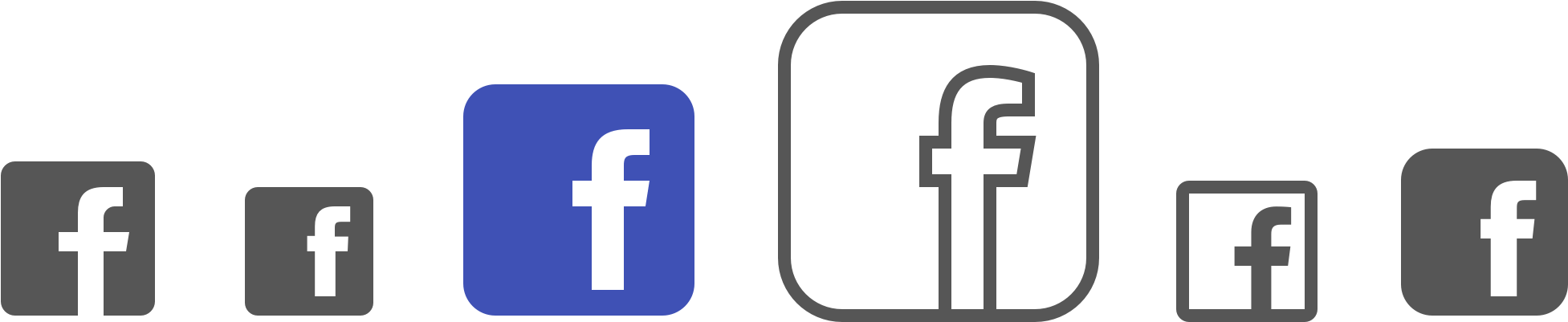 Facebook 應用程式圖示陣列 壁紙