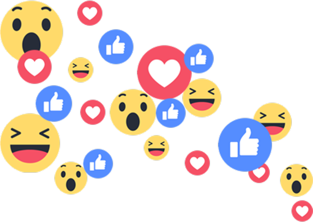 Facebook 表情符號漂浮 壁紙