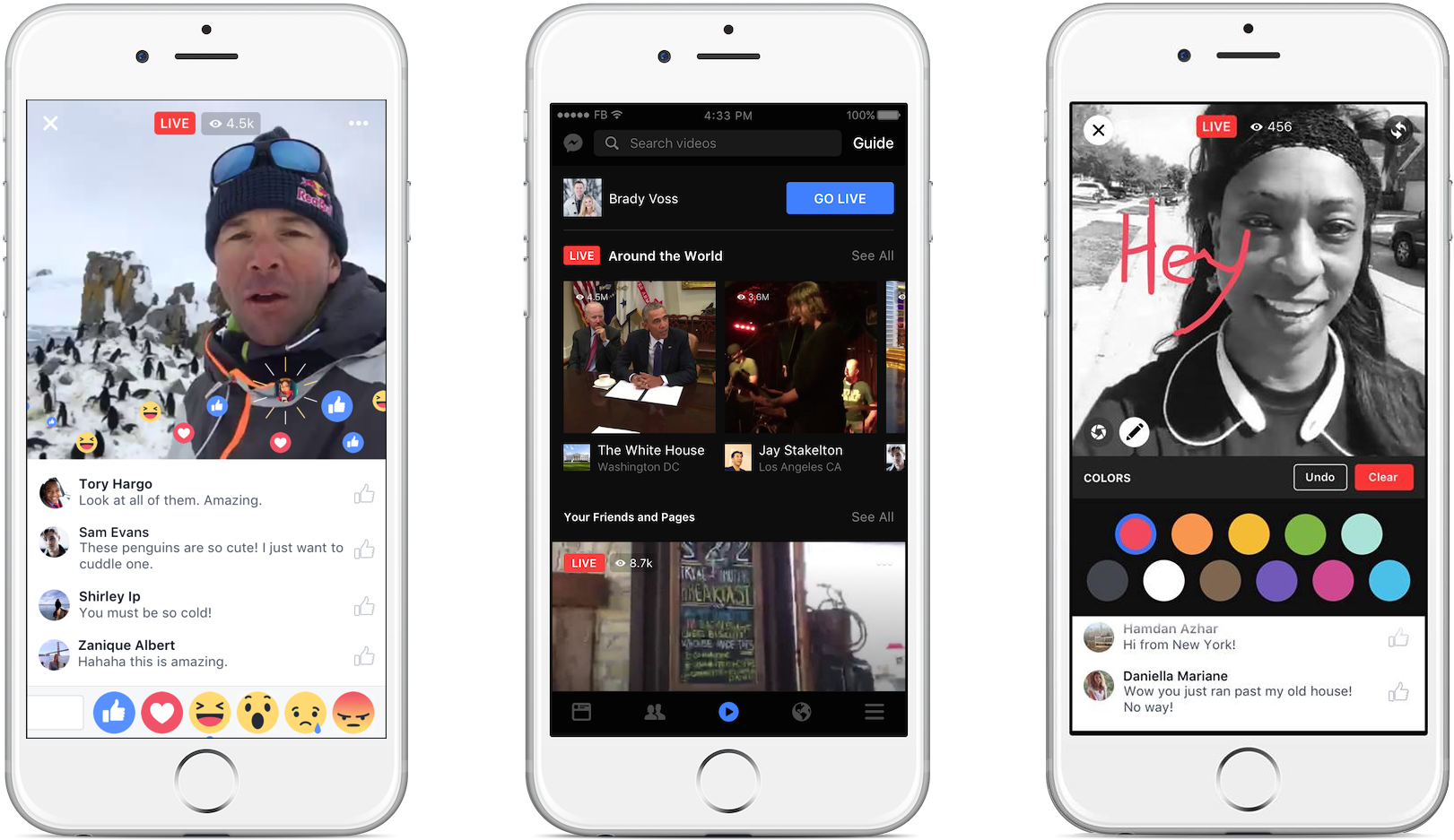 Facebook 直播範例 壁紙