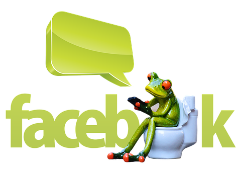 青蛙廁所 Facebook 惡搞模仿 壁紙