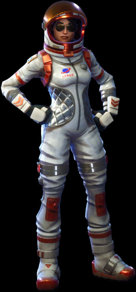Fortnite 太空人造型 壁紙