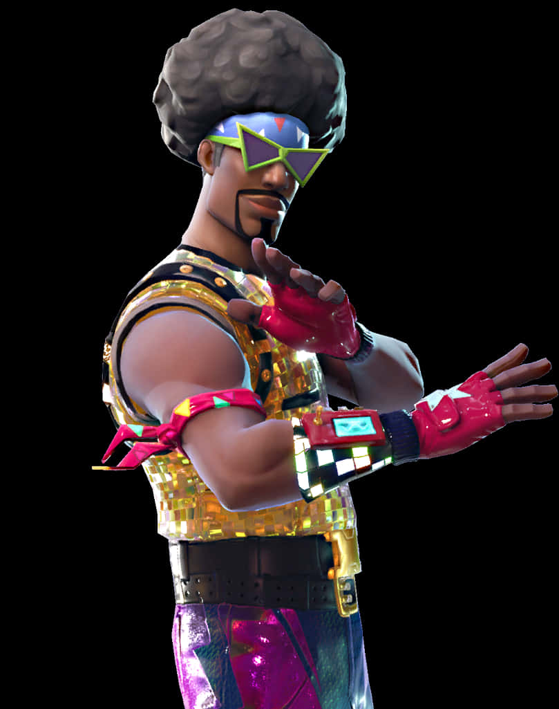 Fortnite 放克迪斯可角色 壁紙