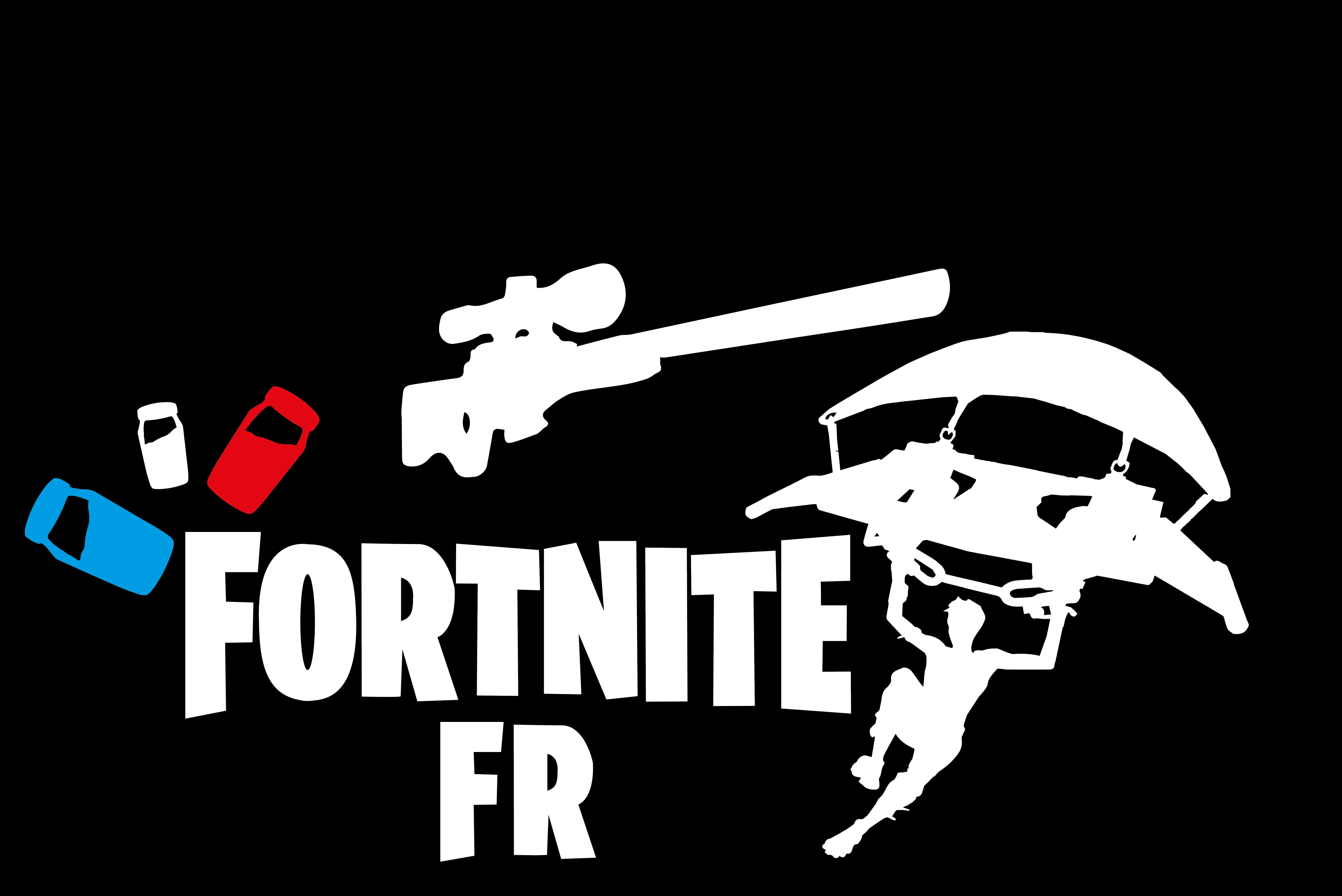 Fortnite F R 標誌與物品 壁紙