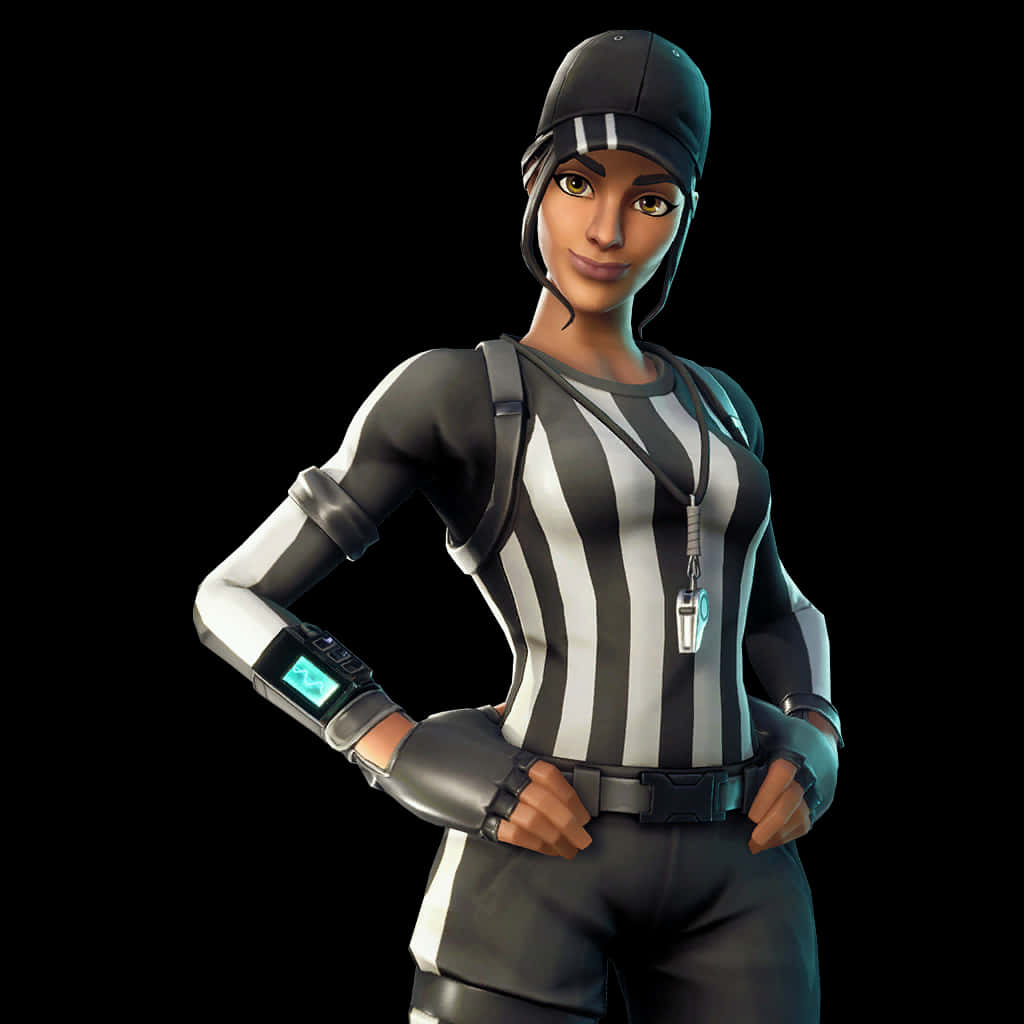 Fortnite 裁判造型角色 壁紙