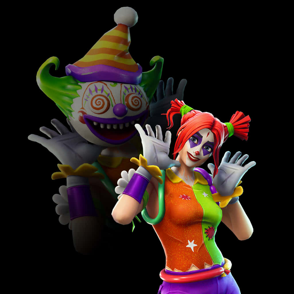 Fortnite 小丑造型角色 壁紙