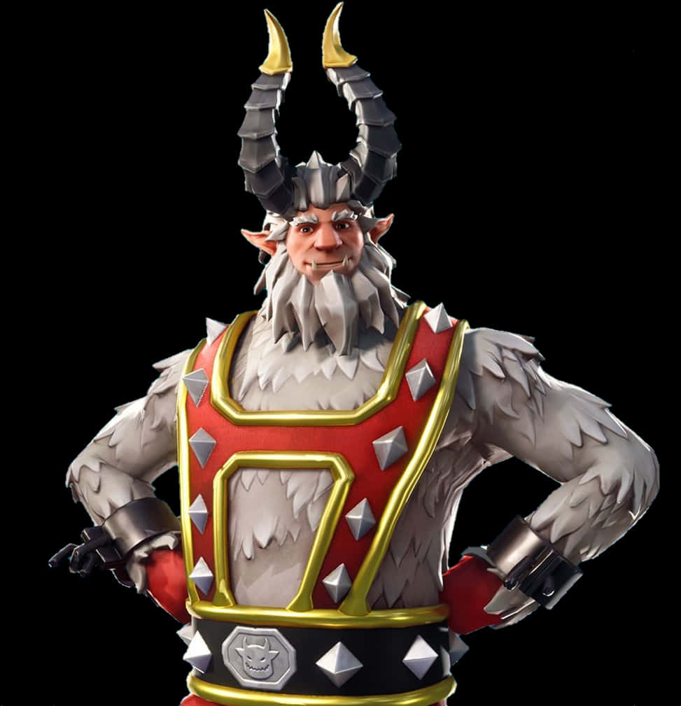 Fortnite 森林之神角色渲染 壁紙