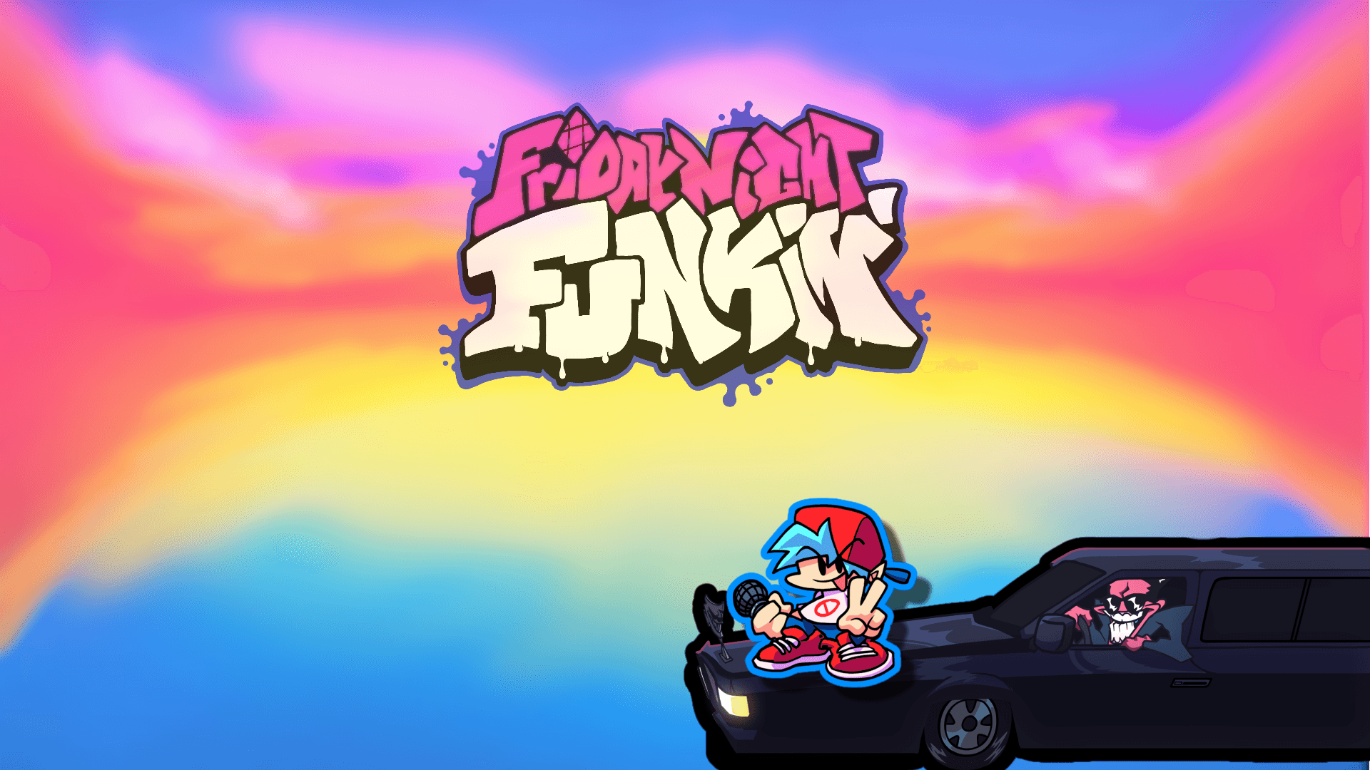 準備好隨著《Friday Night Funkin》盡情狂歡 壁紙