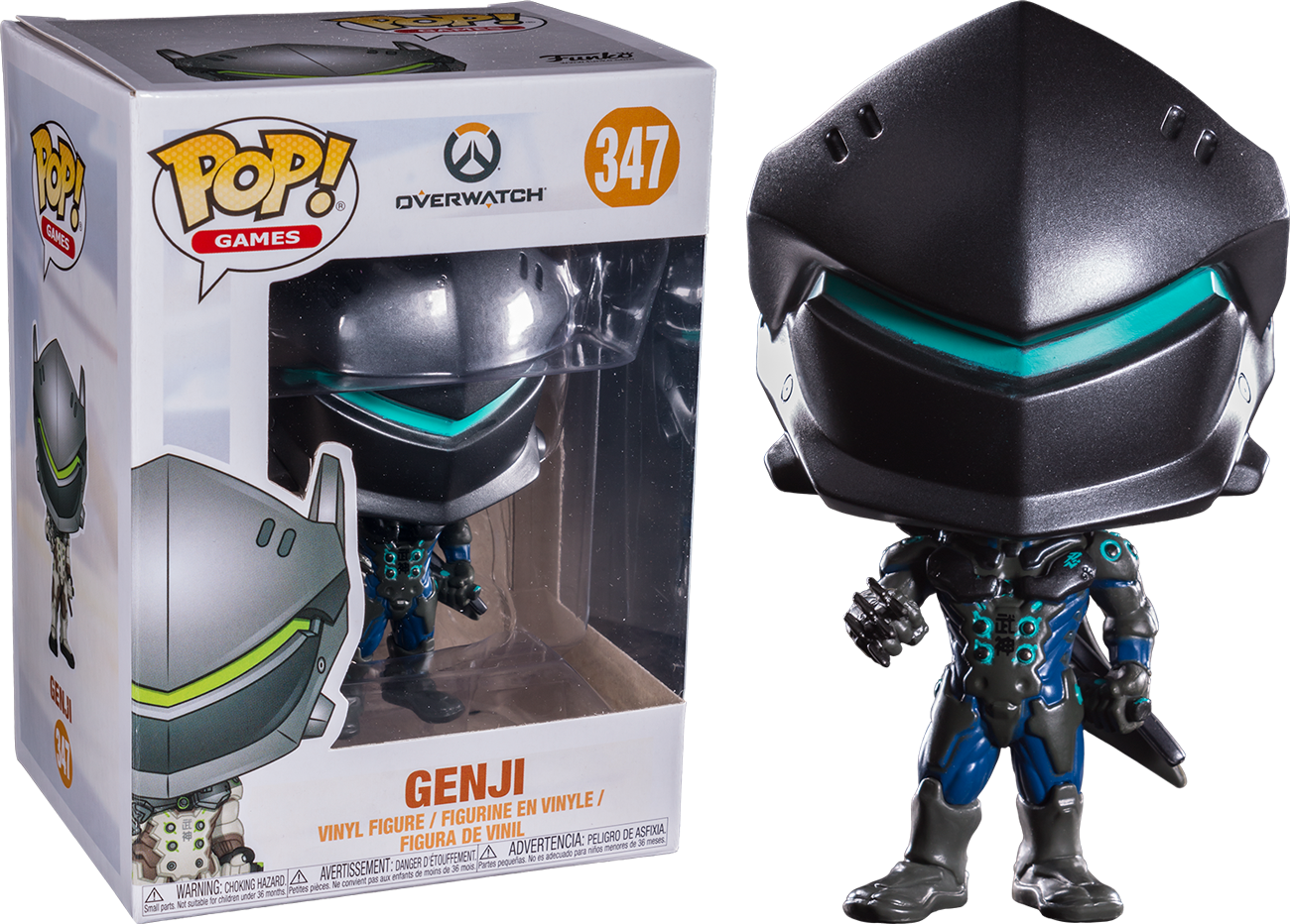 鬥陣特攻 源氏 Funko Pop 公仔347 壁紙