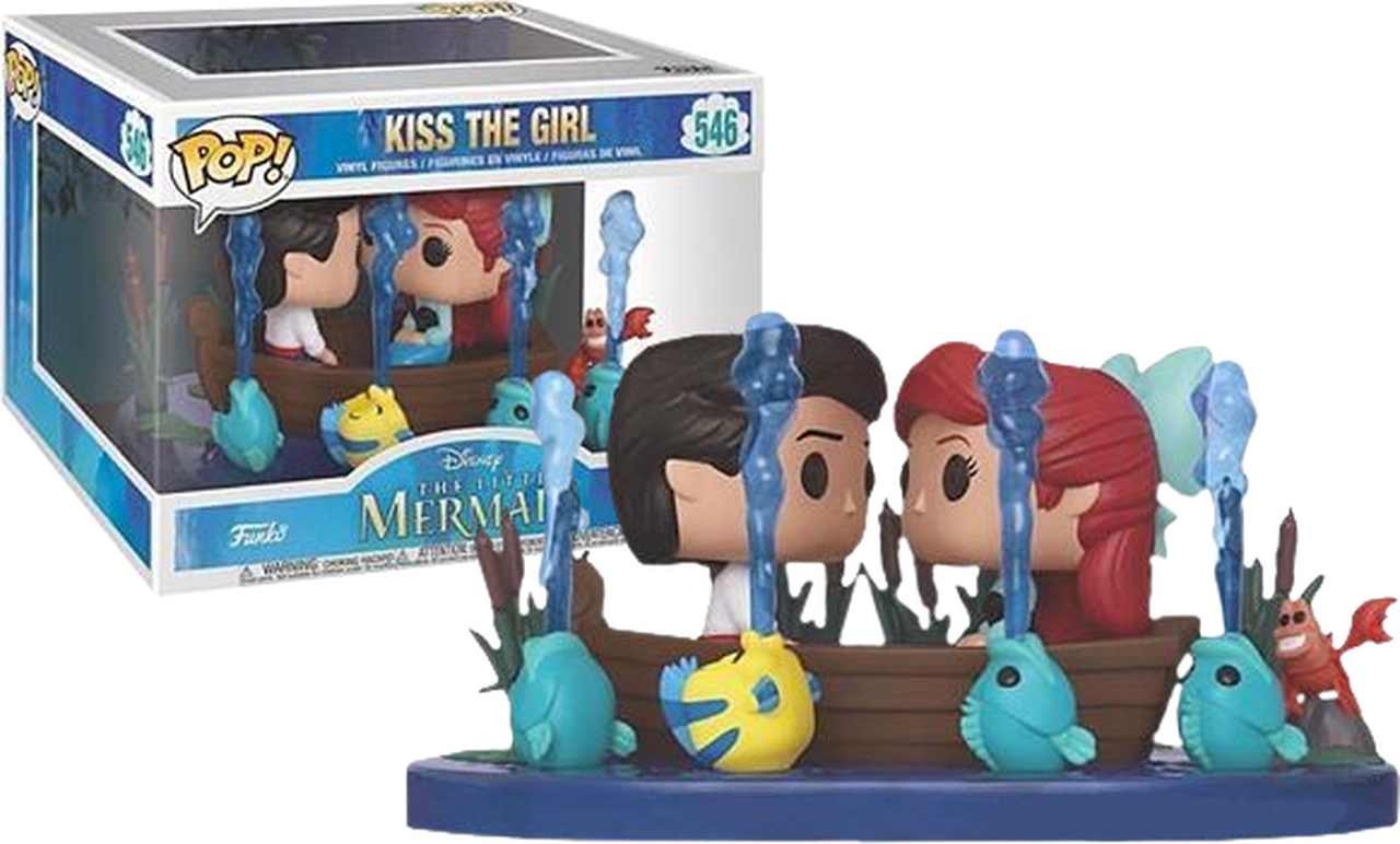 小美人魚親吻女孩Funko Pop 壁紙