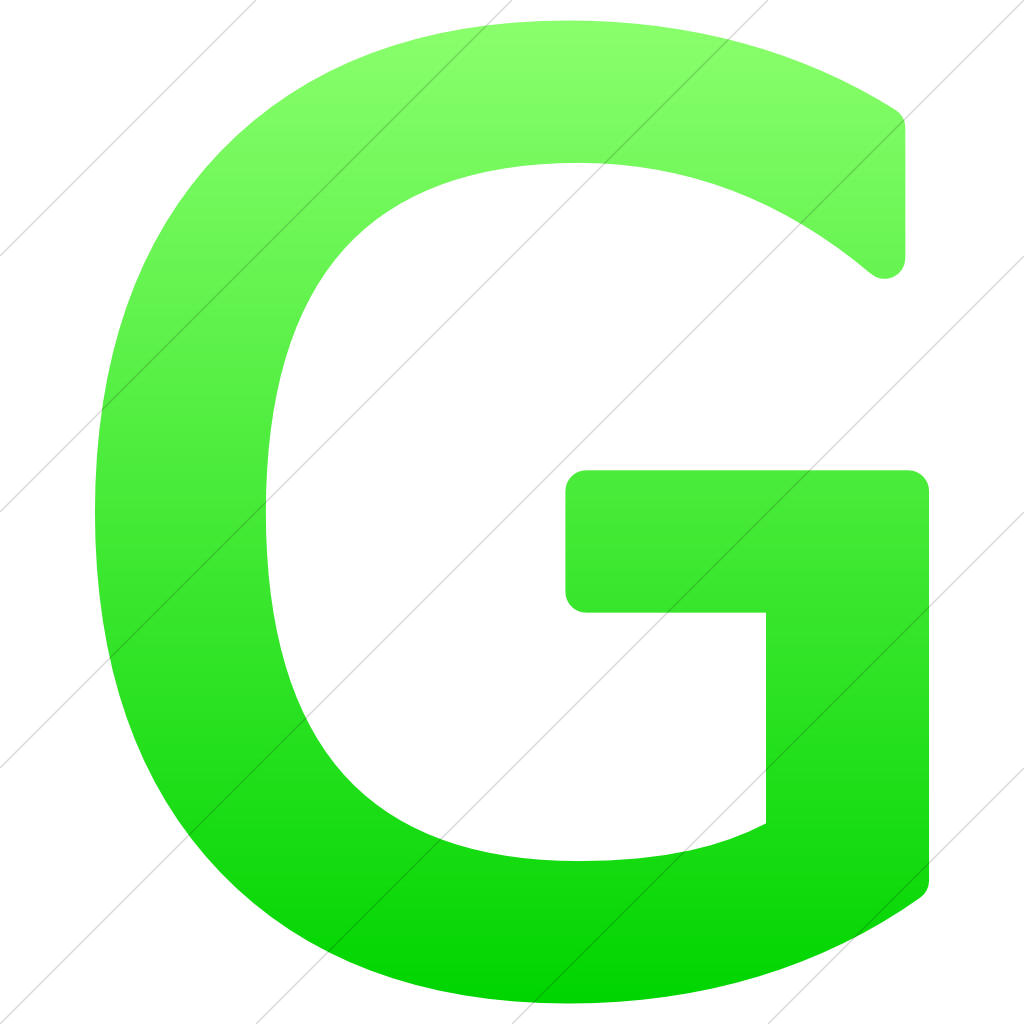 綠色字母G圖形 壁紙