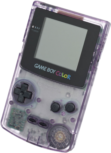 透明紫色Game Boy Color 壁紙
