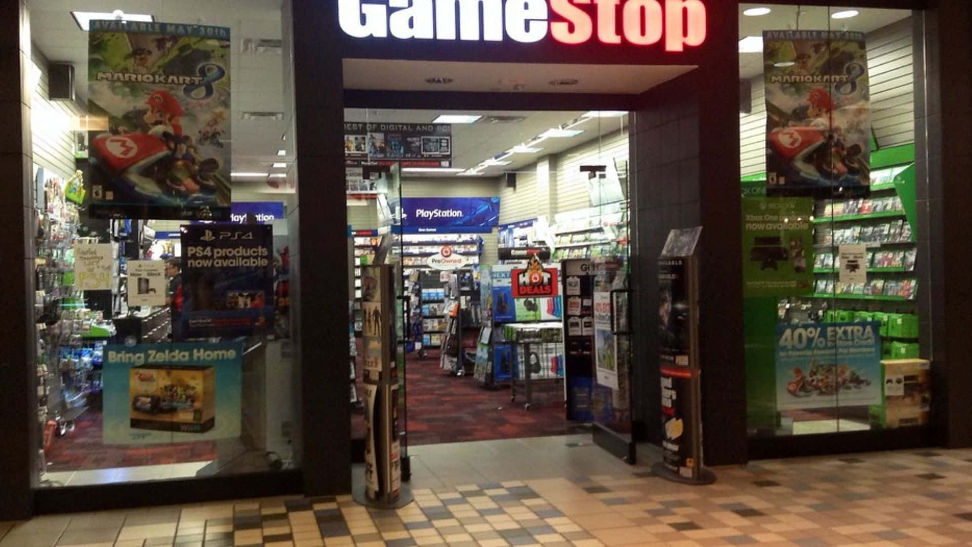 GameStop 背景 壁紙