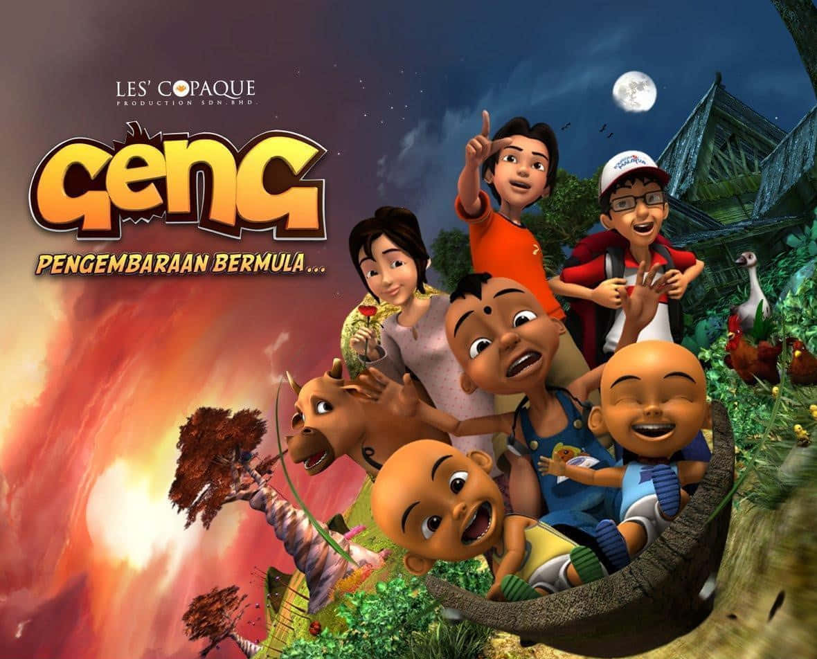 geng - 一部背景有兒童的電影 壁紙