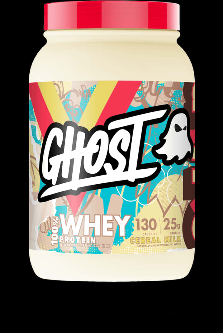 Ghost 乳清蛋白粉容器 壁紙