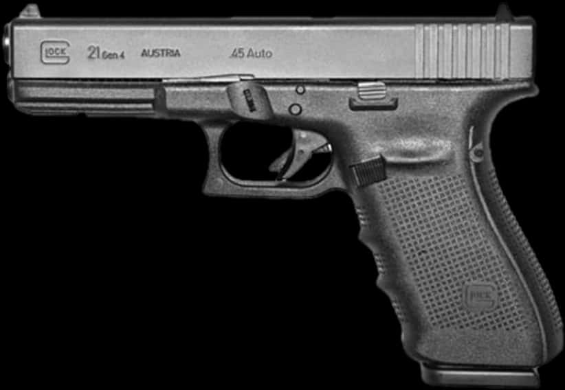 Glock21 Gen4 側面視角 壁紙
