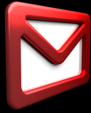 Gmail 標誌3 D 紅色 壁紙