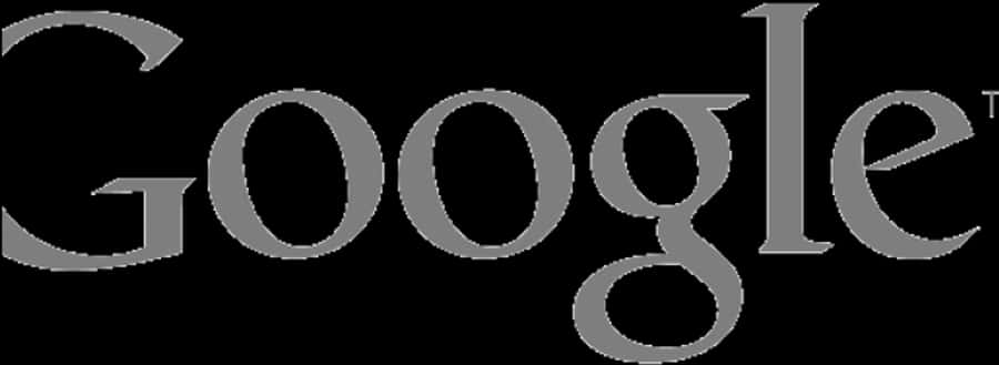 Google 標誌灰階版 壁紙