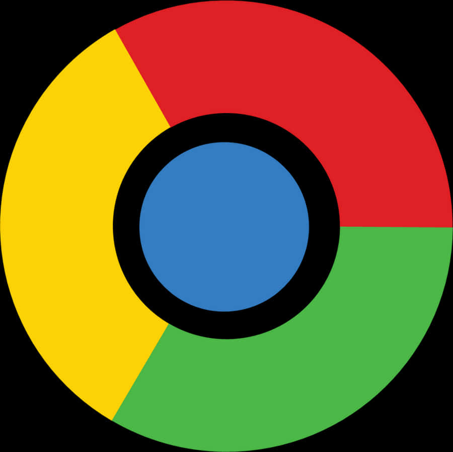 Google Chrome Logo 美學化設計 壁紙