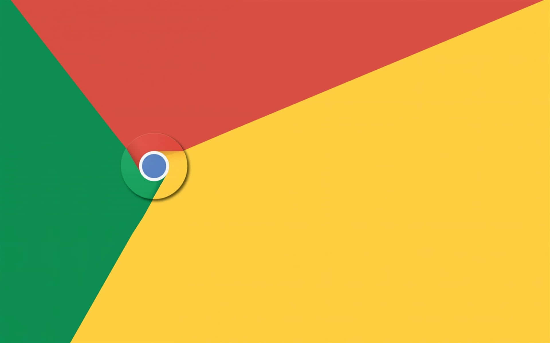 Google Chrome 標誌在色彩繽紛的幾何背景上。 — Valorant Logo 壁紙