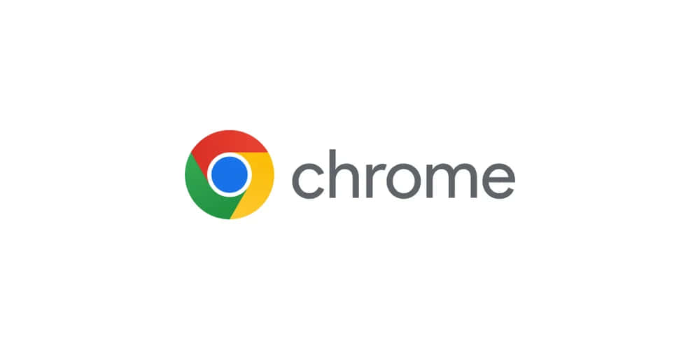Google Chrome 瀏覽器標誌，帶有多色圓圈和灰色文字。 — Valorant Logo 壁紙