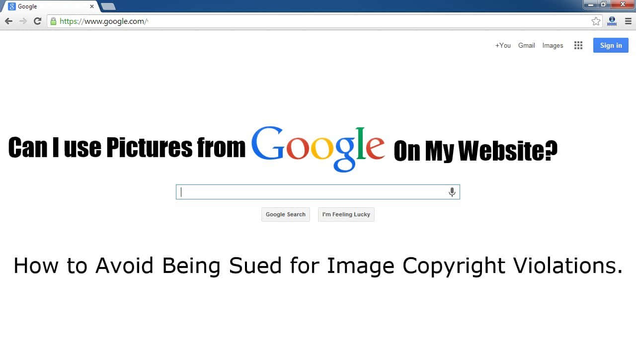 Google 搜尋頁面詢問在網站上使用 Google 圖片。 — Google 壁紙