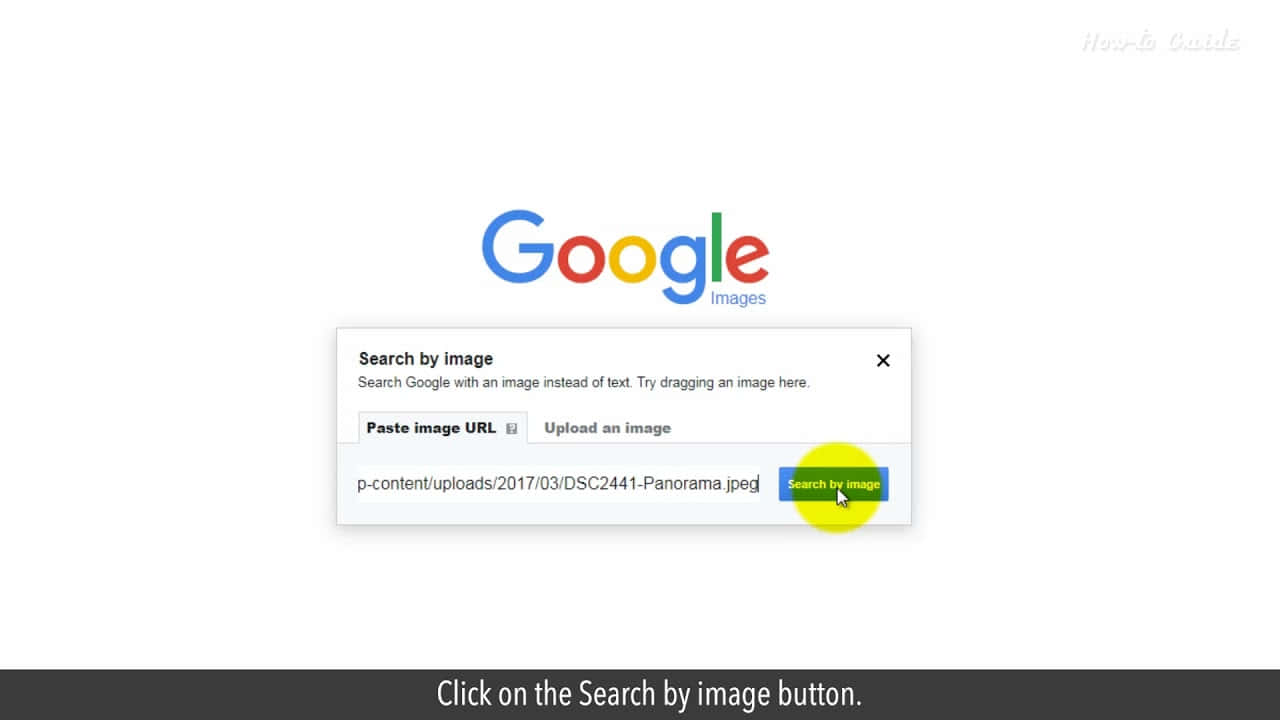 Google 圖片搜尋視窗，包含圖片上傳和突出顯示的搜尋按鈕。 — Google Meet 壁紙