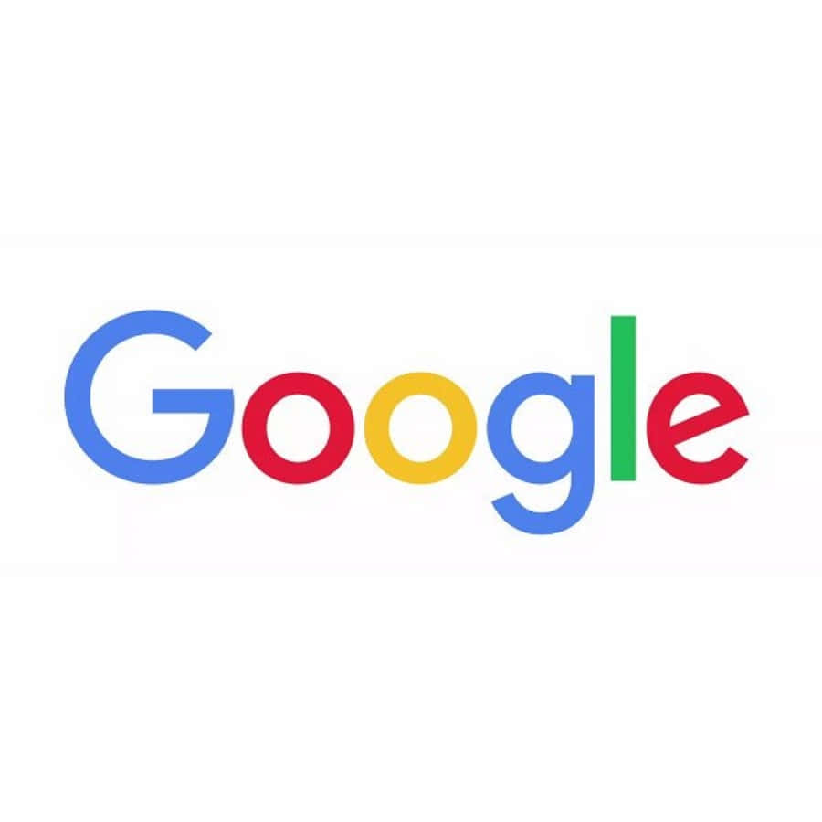 標誌 桌布 壁紙 — Google 標誌以其標誌性的多色字母呈現於純白背景上。