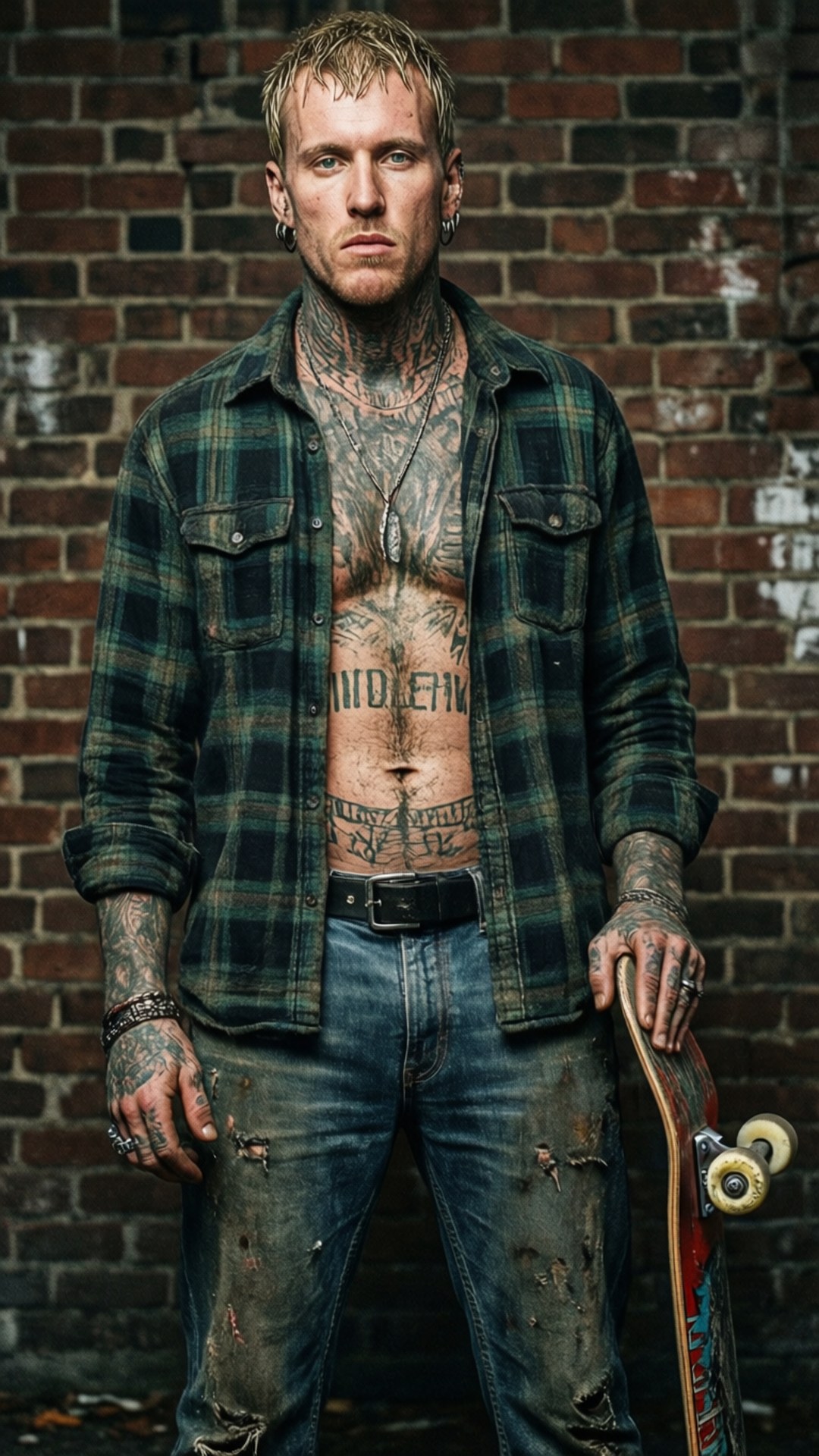 Grunge 滑板少年 壁紙