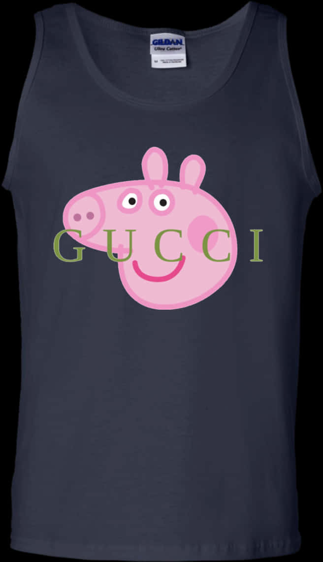 佩佩豬 Gucci 惡搞坦克背心 壁紙