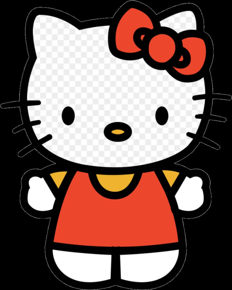 Hello Kitty 剪貼畫透明PNG - Hello Kitty 紅裙 PNG 下載