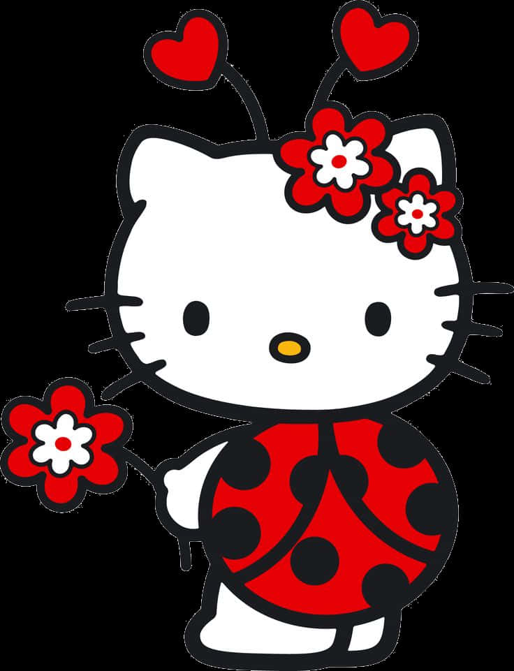 Hello Kitty 蜜蜂裝扮 — Sanrio 壁紙