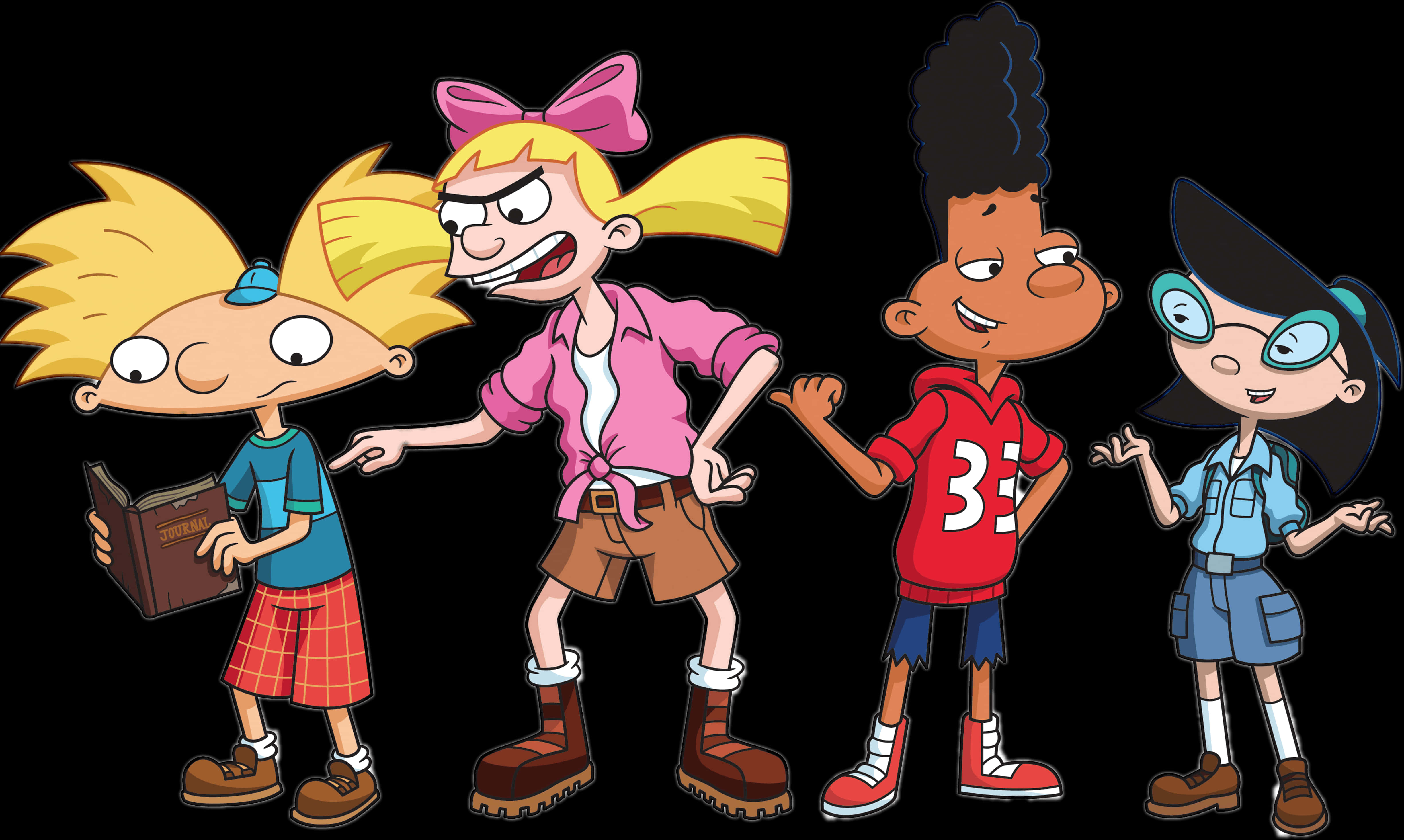 Hey Arnold 角色 壁紙