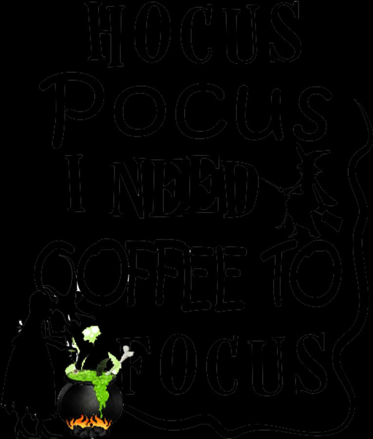 Hocus Pocus 咖啡提神 壁紙